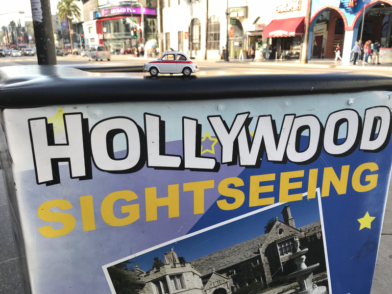 Illustration for article titled Fiat Friday: Un Cinquecento Americano a Hollywood
